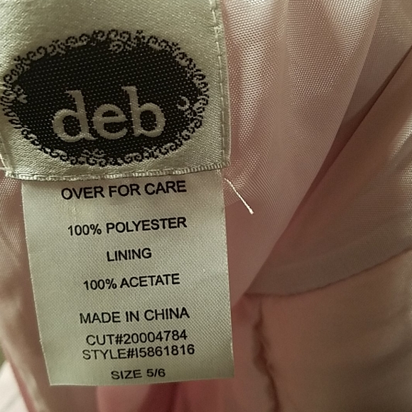 Deb size 5/6 prom dress - Picture 4 of 4